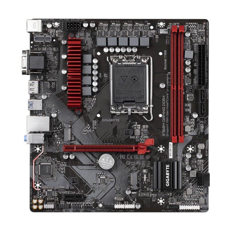 Gigabyte B760M GAMING DDR4 LGA 1700 micro ATX USB Type A et USB Type C - Carte mère - Ítem1