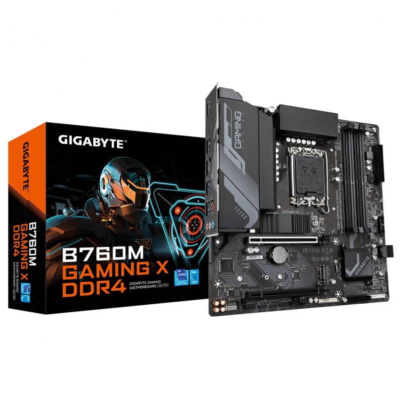 Gigabyte B760M GAMING X DDR4 LGA 1700 micro ATX Ethernet 2.5 Gigabit – Placa Base - Ítem