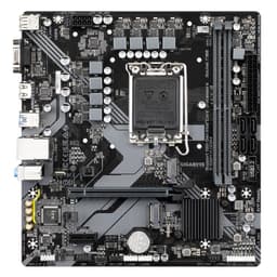 Gigabyte B760M H DDR4 (rev. 1.0) LGA 1700 micro ATX Gigabit Ethernet – Placa Base vista de frente