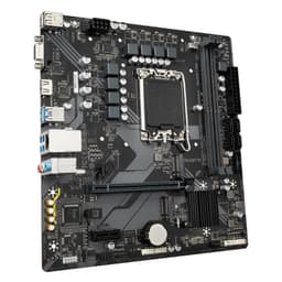 Gigabyte B760M H DDR4 (rev. 1.0) LGA 1700 micro ATX Gigabit Ethernet – Placa Base vista lateral