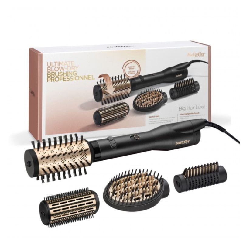 Escova de ar rotativa Babyliss Big Hair Luxe AS970E 650W Preto - Item8
