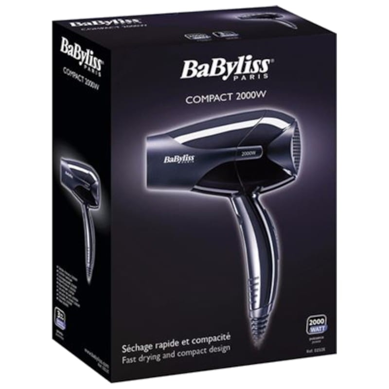 BaByliss D212E 2000W - Sèche-cheveux Noit - Ítem2