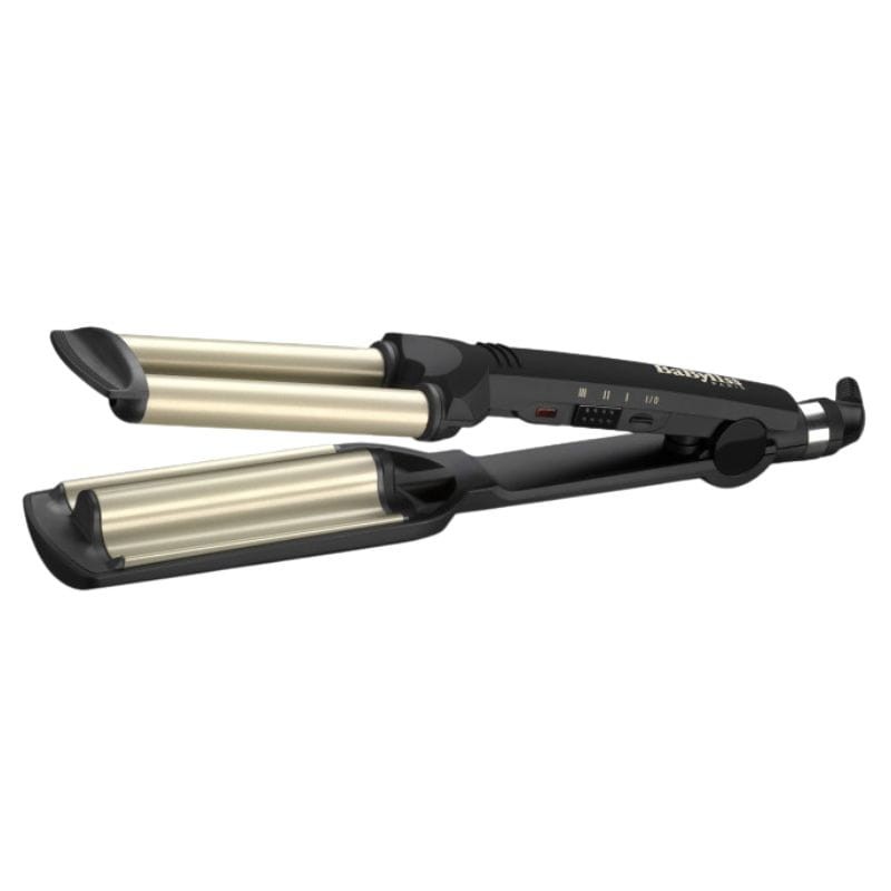 BaByliss EasyWaves Negro, Plata - Plancha de ondas - Ítem