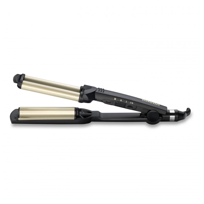 BaByliss EasyWaves Negro, Plata - Plancha de ondas - Ítem1
