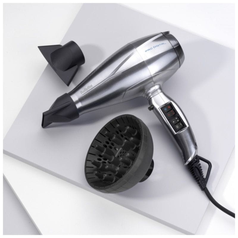 Sèche-cheveux BaByliss Pro Digital 2200W Gris - Ítem2