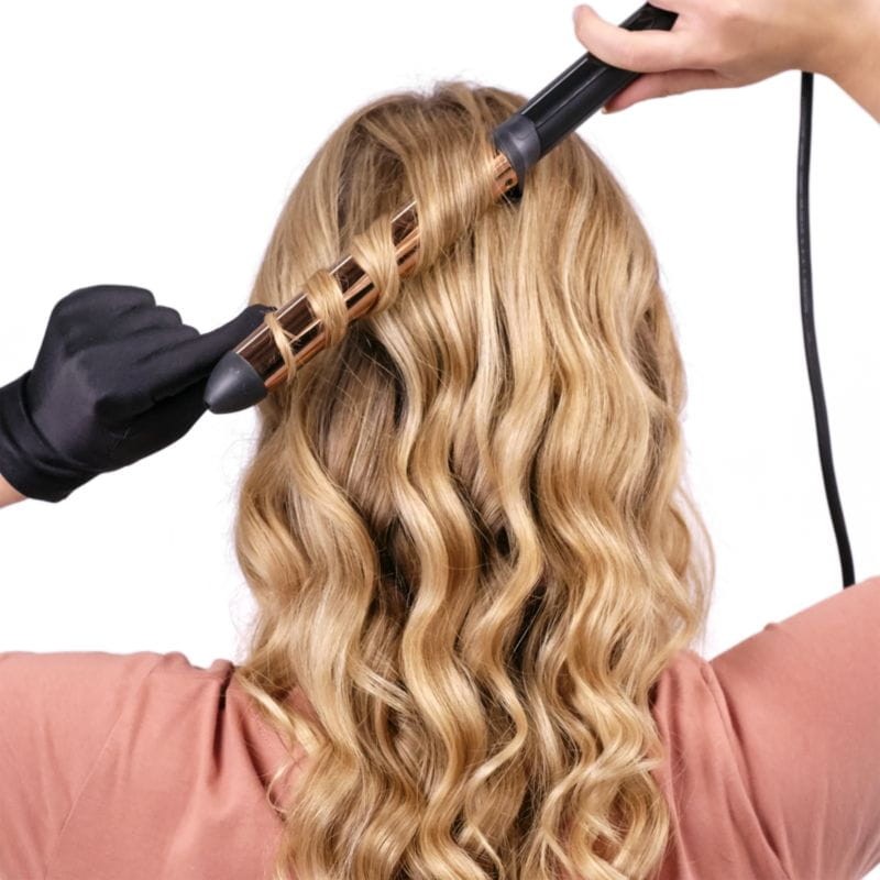 BaByliss Salon Brilliance Titanium Waves 36W Noir/Bronze - Boucleur de cheveux - Ítem10