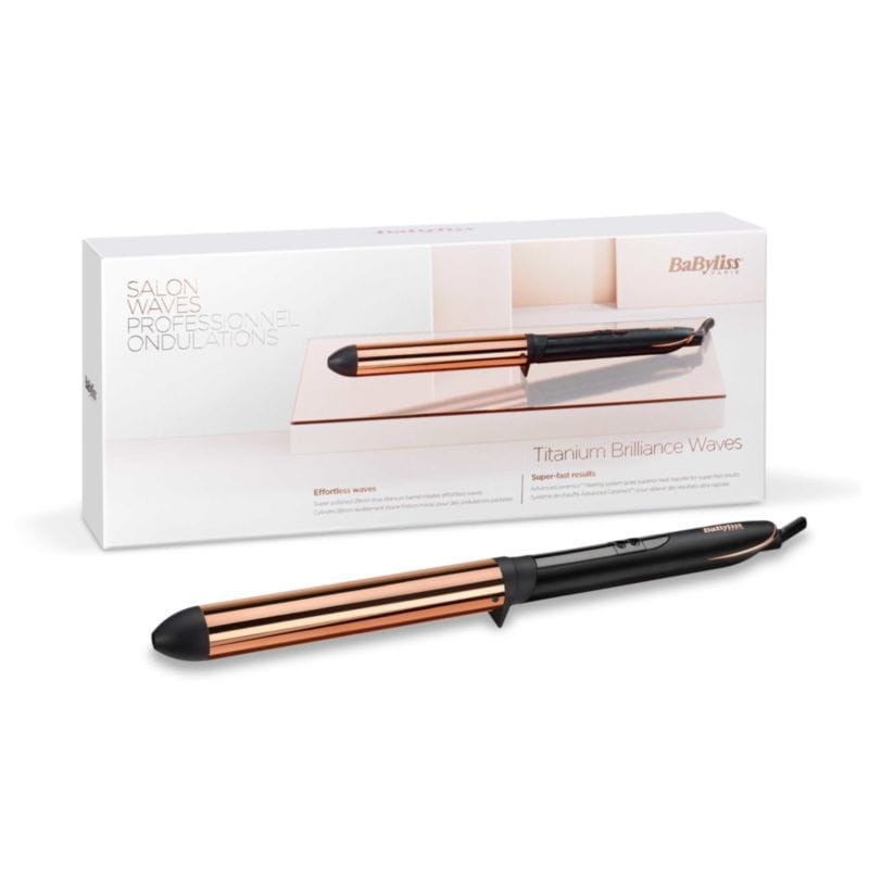 BaByliss Salon Brilliance Titanium Waves 36W Noir/Bronze - Boucleur de cheveux - Ítem9