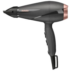 BaByliss Smooth Pro 2100 Secador Profesional Negro/Oro rosa