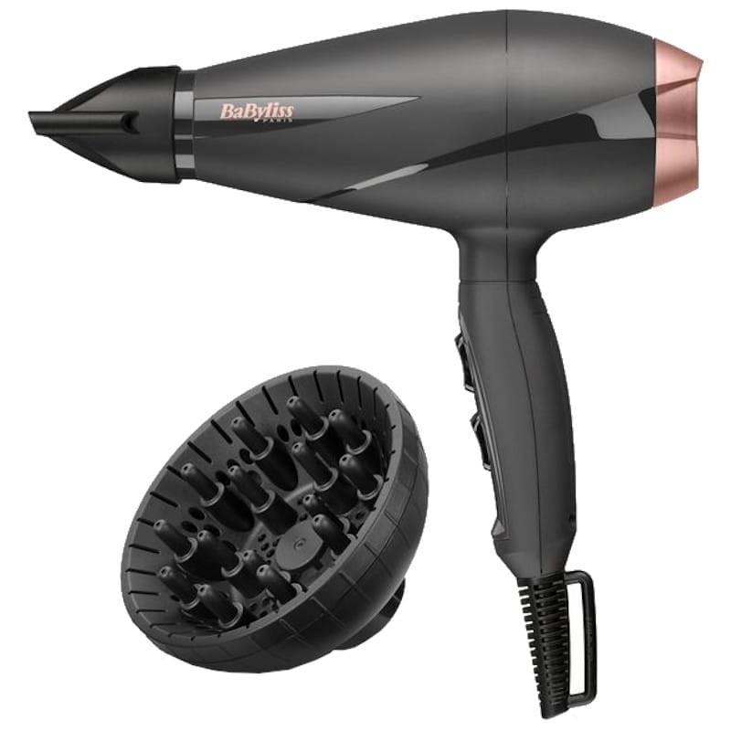 BaByliss Smooth Pro 2100 Secador Profesional Negro/Oro rosa - Ítem2