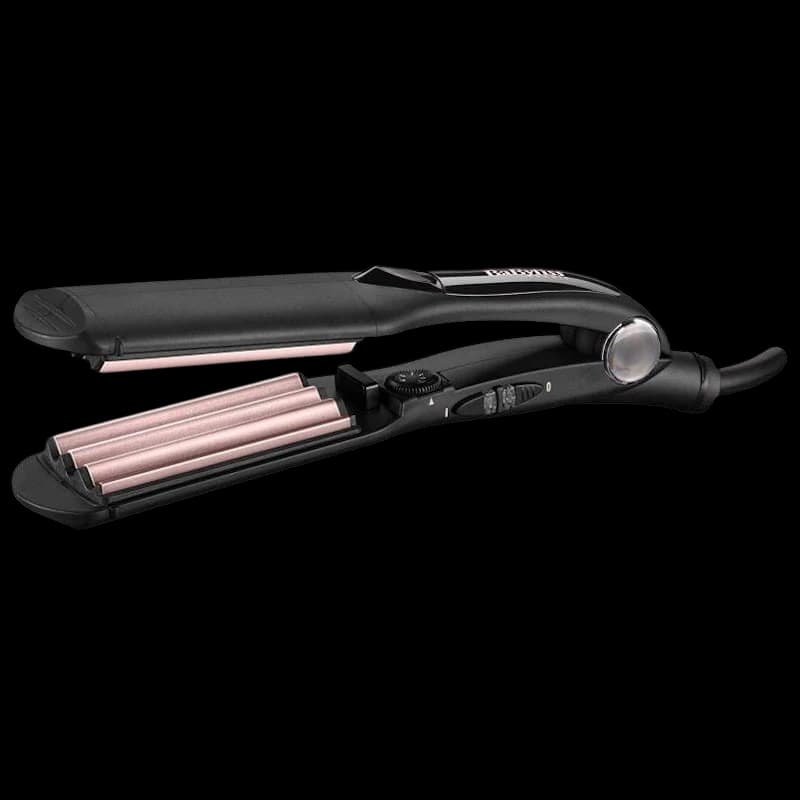 BaByliss The Crimper Plancha de pelo  Negro/Rosa