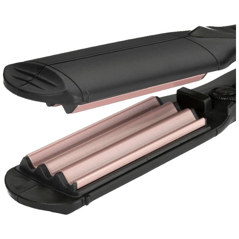BaByliss The Crimper Plancha de pelo  Negro/Rosa Placas más anchas