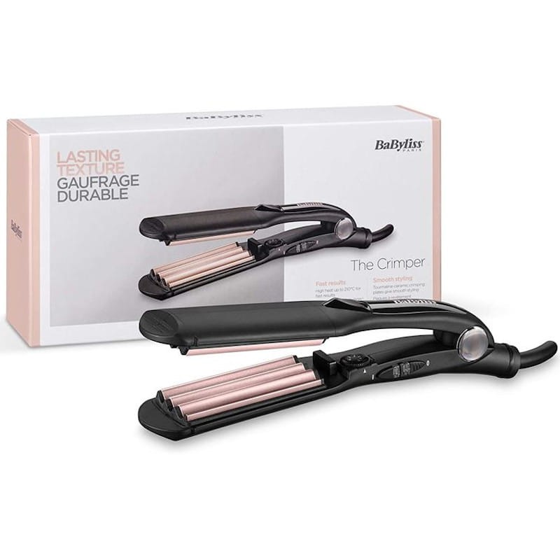 BaByliss The Crimper Alisador de Cabelo Preto/Rosa - Item4
