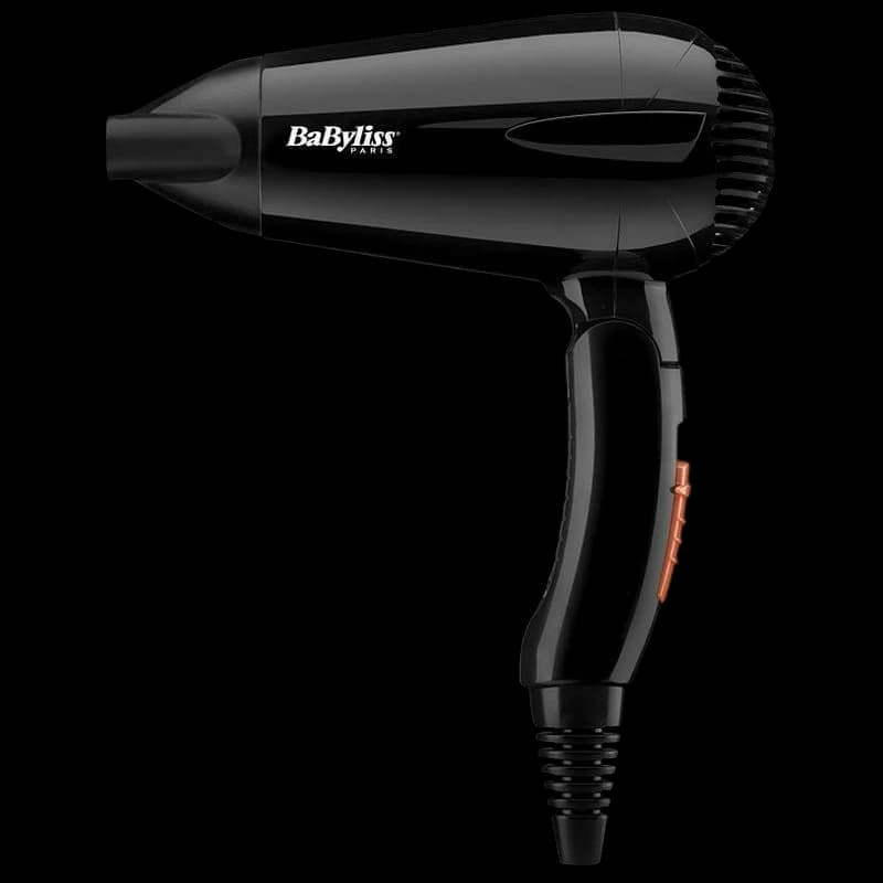 BaByliss Travel Dry 2000 Secador de Pelo Negro