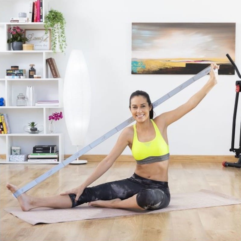 Bande de Fitness Élastique avec Guide d'Exercice Stort InnovaGoods 15kg - Ítem8