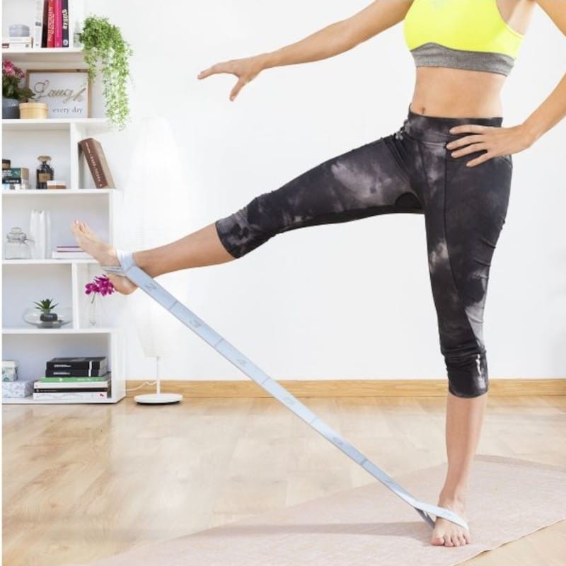 Bande de Fitness Élastique avec Guide d'Exercice Stort InnovaGoods 15kg - Ítem9