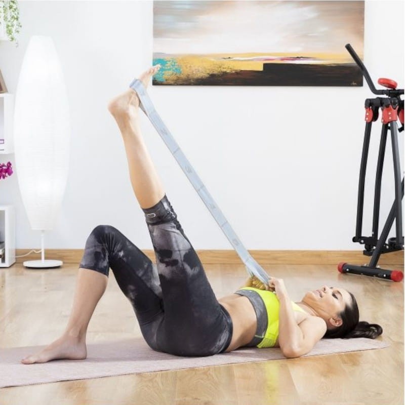 Bande de Fitness Élastique avec Guide d'Exercice Stort InnovaGoods 15kg - Ítem12