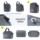 Mala de tiracolo Xiaomi 90FUN City Simple Messenger Cinzento - Item1