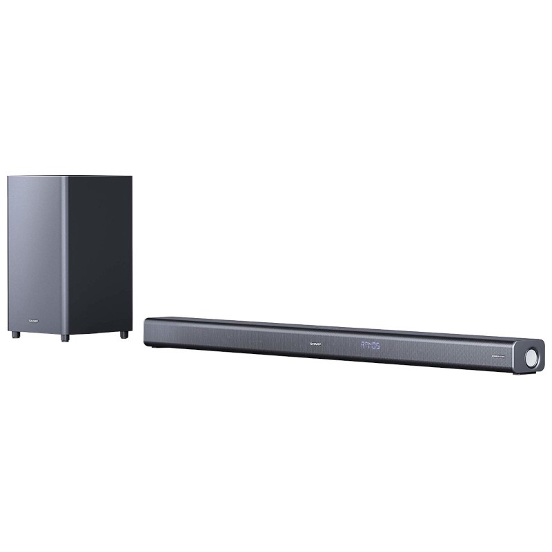 sharp 2.1 soundbar home theatre system