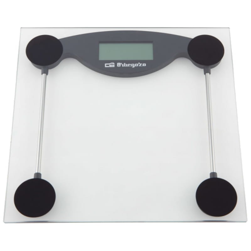 Balança de banheiro Orbegozo PB 2211 Preto, Transparente - Item