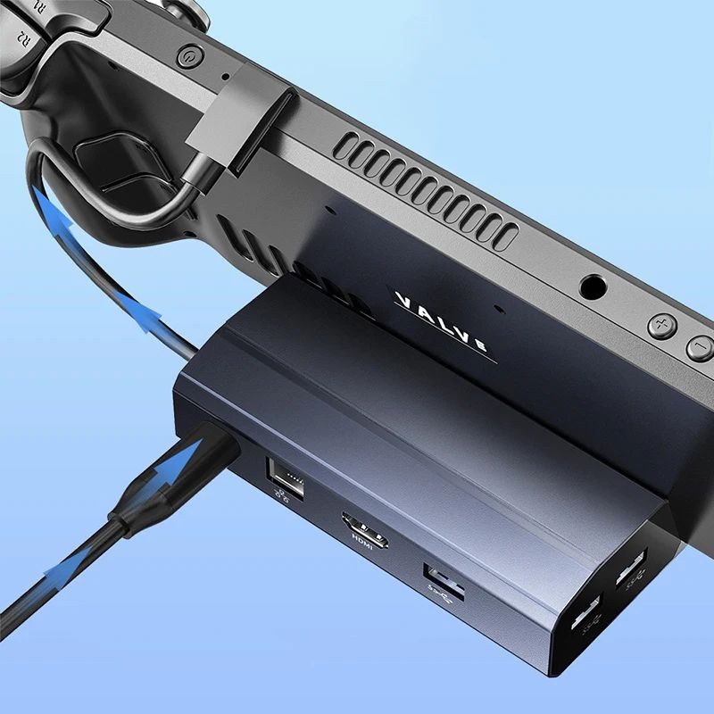 Estación de acoplamiento 6 en 1 compatible con Steam Deck, ROG Ally y Legion Go - Docking Station - Ítem4