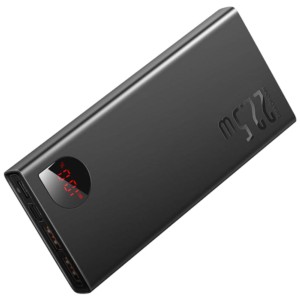 Baseus Adaman PowerBank 10000mAh 22.5W avec Noir Écran