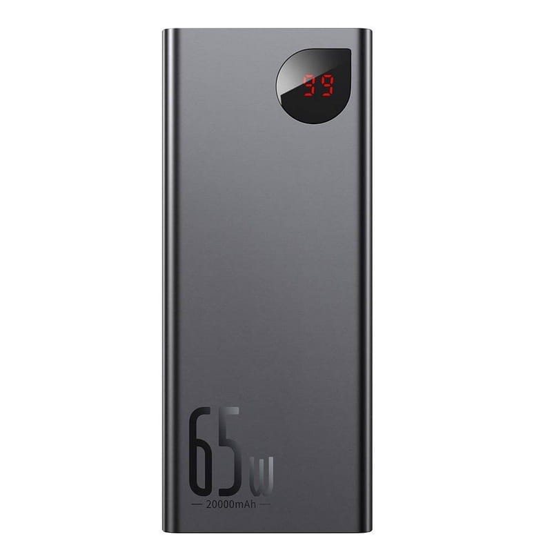 Baseus Adaman PowerBank 20000mAh 65W con Pantalla Negro - Powerbank - Ítem