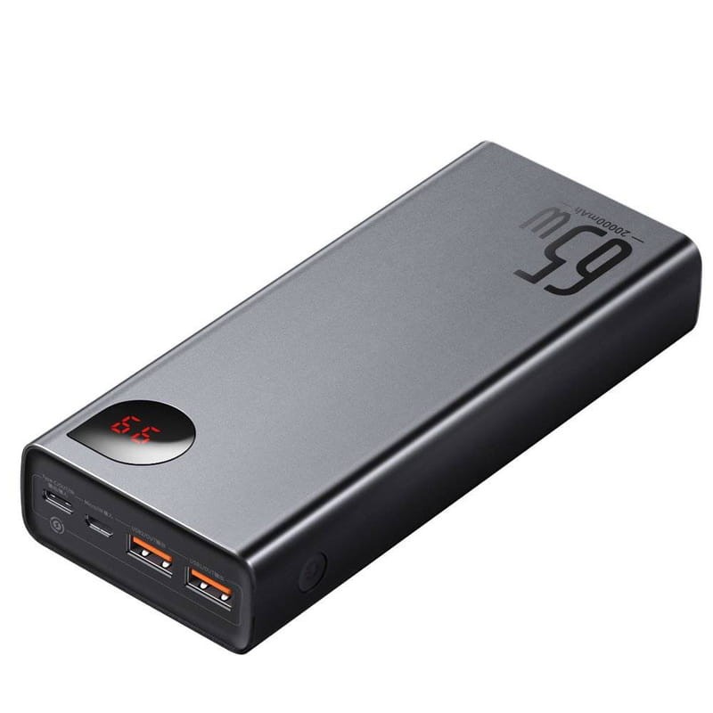 Baseus Adaman PowerBank 20000mAh 65W con Pantalla Negro - Powerbank - Ítem3