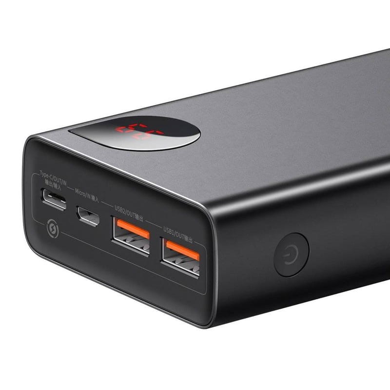 Baseus Adaman PowerBank 20000mAh 65W con Pantalla Negro - Powerbank - Ítem5