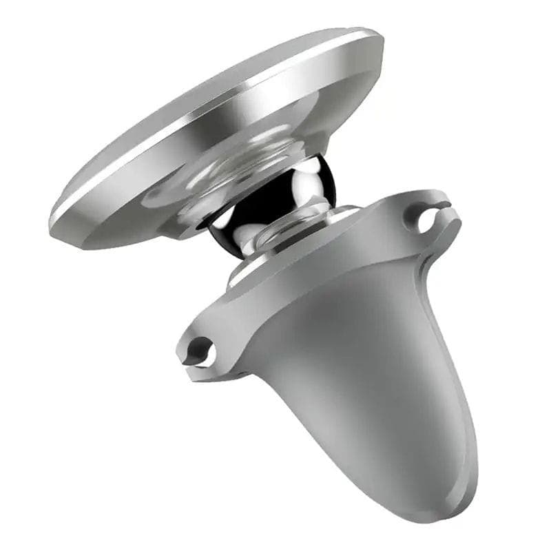 Baseus Air Vent Silver OS - Support magnétique - Montage sur grille - image latérale de la pince