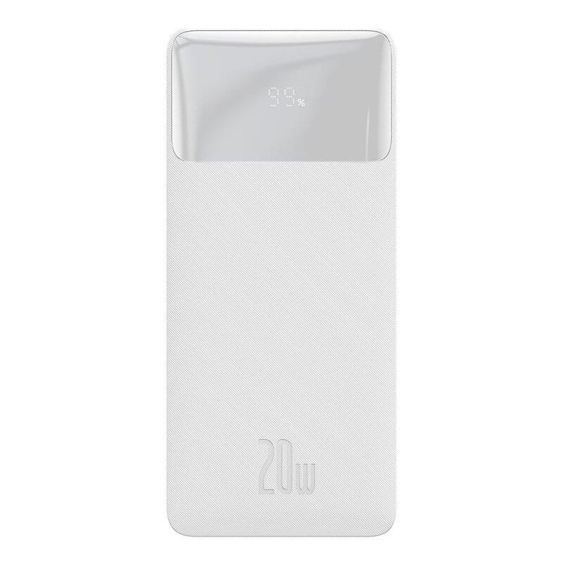 Baseus Bipow PowerBank 10000mAh 20W Blanco - Powerbank - Ítem