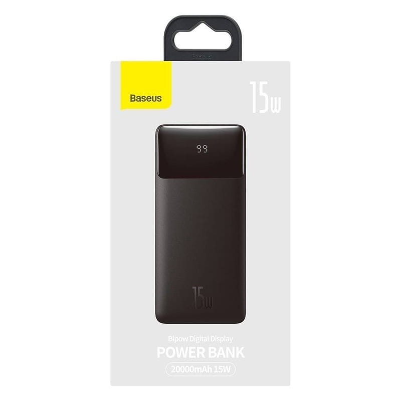 Baseus Bipow PowerBank 20000mAh 15W Negro - Powerbank - Ítem3