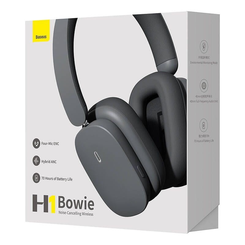 Baseus Bowie H1 ANC Gris - Auriculares Bluetooth - Ítem4