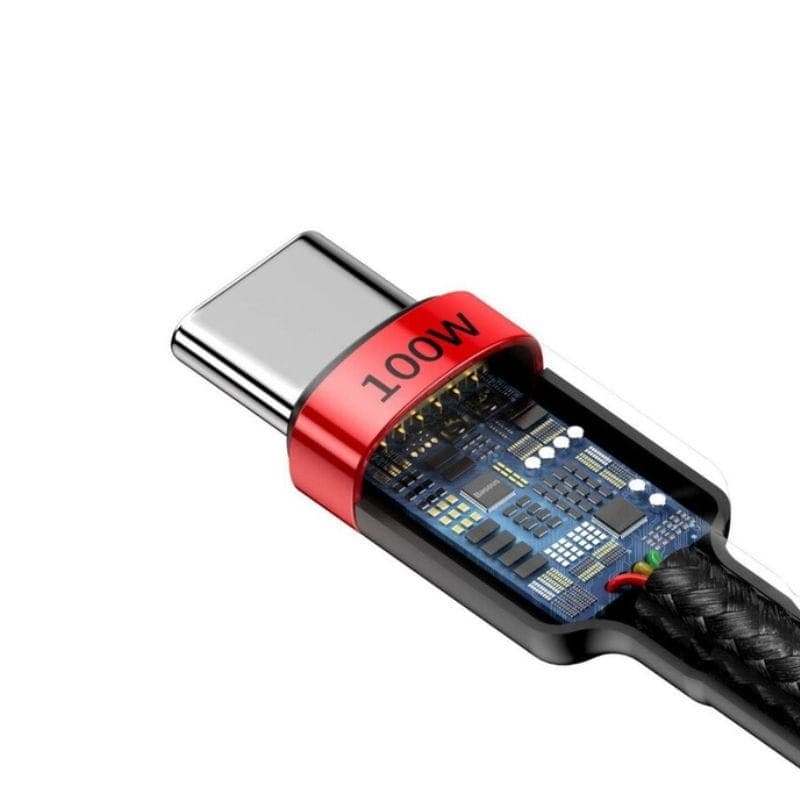 Baseus Cable Cafule USB Tipo C a USB Tipo C PD2.0 100W 2m 