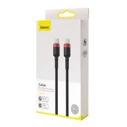 Baseus Cable Cafule USB Tipo C a USB Tipo C PD2.0 100W 2m 