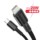 Baseus Câble Tressé USB Type C vers Lightning Apple 20W 1m Noir - Ítem1
