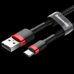 Câble Baseus Cafule USB vers USB Type C 1M