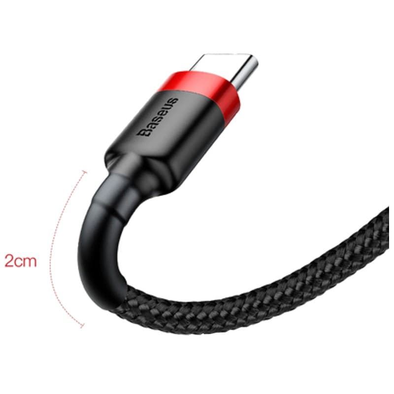 Baseus Cafule Câble USB à USB Type C 1M