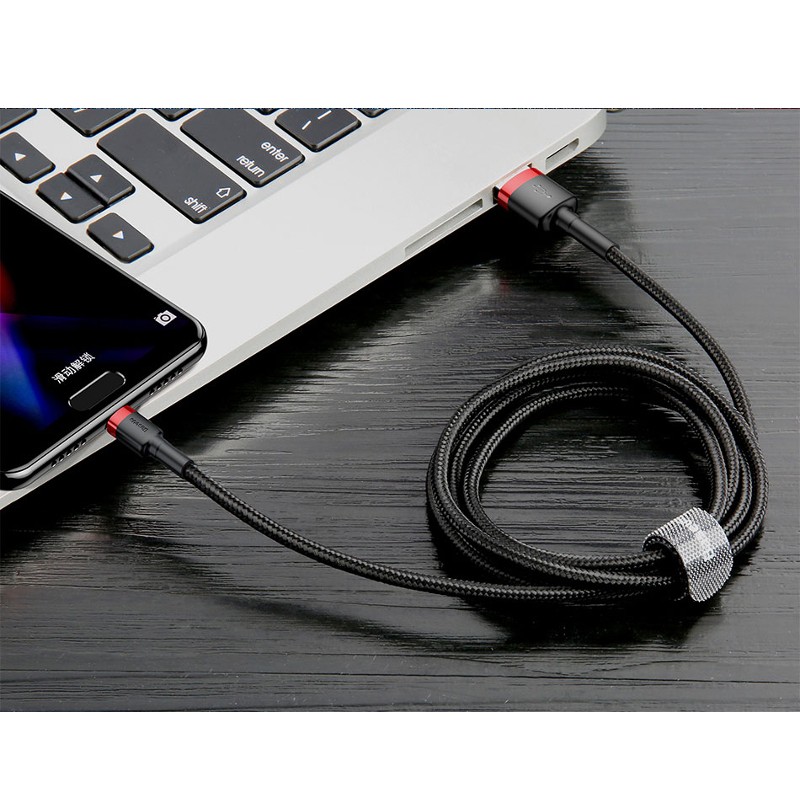 Baseus Cafule Cable USB a USB Tipo C 1M - Ítem4