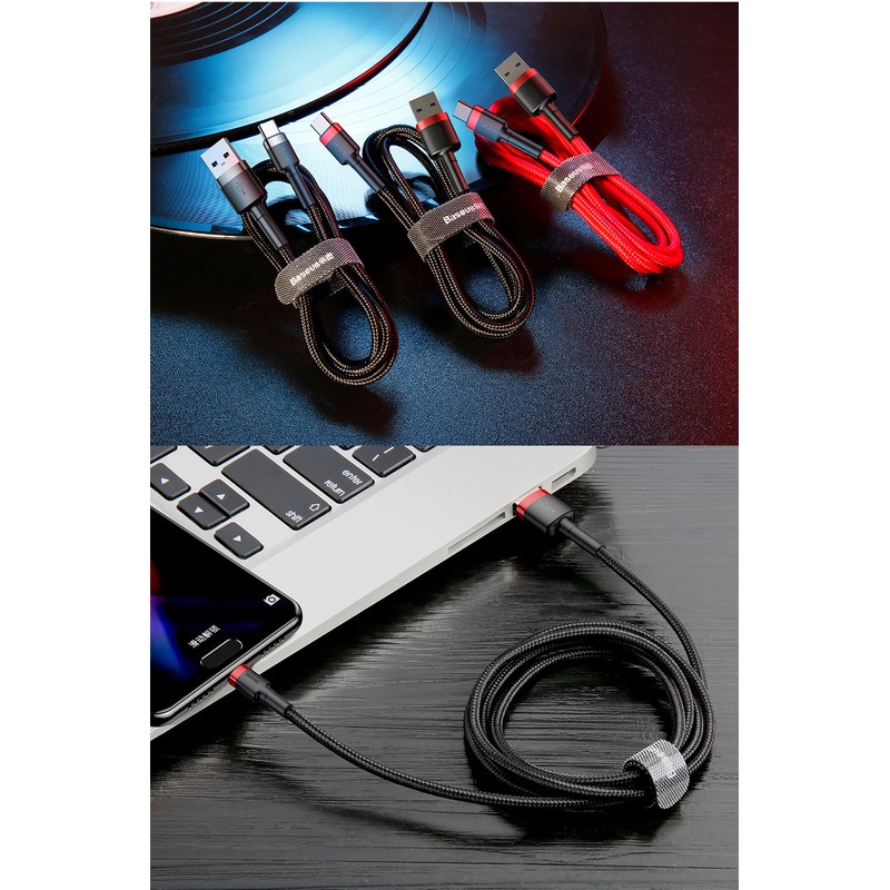 Baseus Cafule Cable USB a USB Tipo C 1M - Ítem8