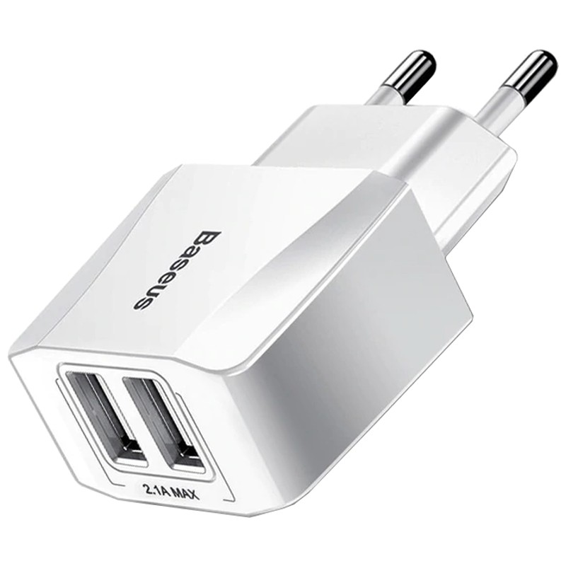 Baseus Carregador Duplo USB Mini-U 2.1A