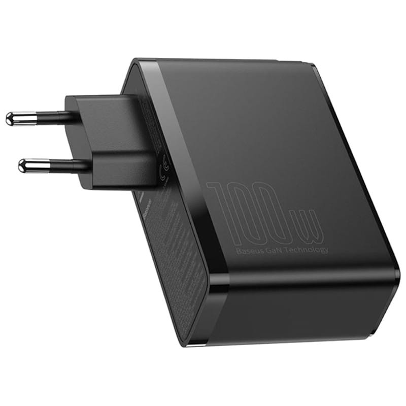 Baseus Carregador GaN2 Pro 100W 2xUSB-C+2xUSB - Item1
