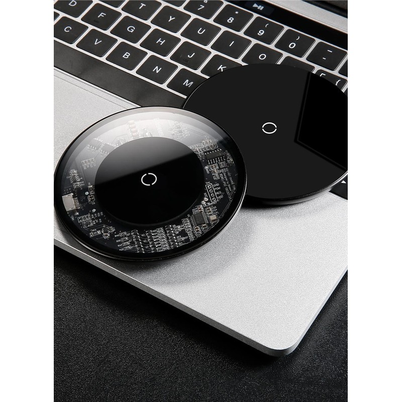 Baseus Cargador Inalámbrico Simple 10W Negro - Ítem2