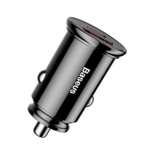 Baseus Cargador Smartphone Coche USB+USB C 30W