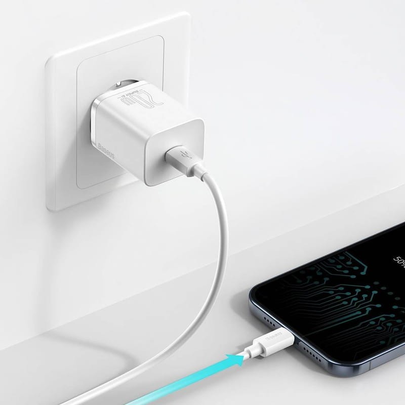 Baseus Chargeur Super SI Quick Charge IC 20W Blanc - Ítem5