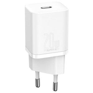 Baseus Chargeur Super SI Quick Charge IC 20W Blanc