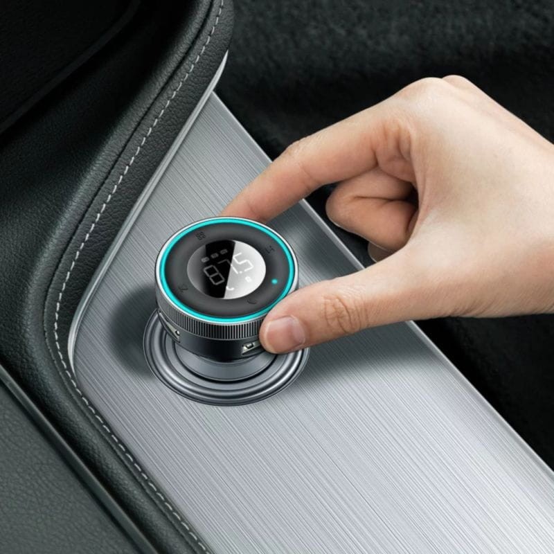 Baseus CCLH-01 Transmisor FM Bluetooth para coche + Cargador - Ítem9
