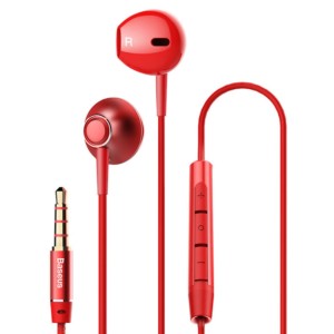Baseus Encok H06 Fones de ouvido intra-auriculares Vermelho
