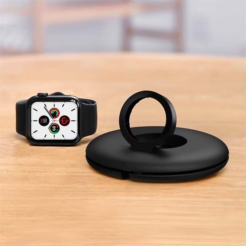 Baseus Enrouleur + Support pour Chargeur Apple Watch Noir - Ítem2
