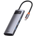 Baseus Hub Metal Gleam 5 en 1 Type-C 3x USB 3.0 HDMI - Ítem