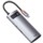Baseus Hub Metal Gleam 5 en 1 Type-C 3x USB 3.0 HDMI - Ítem1